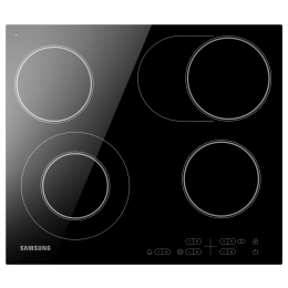 Стеклокерамическая варочная поверхность Samsung NZ64T3516AK/WT, черный
