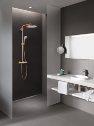 Душевая система GROHE Euphoria System 310 с термостатом для душа, теплый закат глянец (26075DA0)