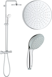 Душевая система GROHE Bau System 210 с термостатом для душа, хром (26699000)