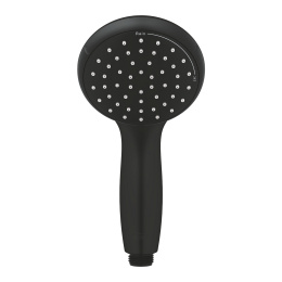 Душевой гарнитур GROHE Vitalio Start 100, 2 режима струи, душевая штанга 600 мм, 5,7 л/мин, чёрный (279482430)