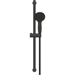 Душевой гарнитур GROHE Vitalio Start 100, 2 режима струи, душевая штанга 600 мм, 5,7 л/мин, чёрный (279482430)