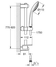 Готовый комплект для ванной комнаты GROHE Eurostyle (NB0011)