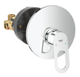 Смеситель для душа GROHE BauLoop скрытого монтажа, в комплекте с монтажной частью, хром (29080000)