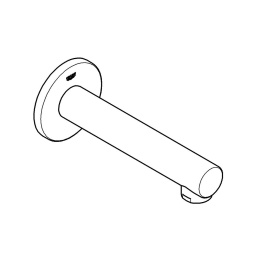 Излив для ванны GROHE Concetto, хром (13280001)