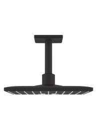 Верхний душ GROHE Rainshower SmartActive 310 Cube, 2 режима, 142 мм, фантомный черный (26481KF0)