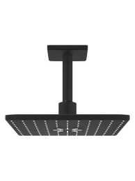Верхний душ GROHE Rainshower SmartActive 310 Cube, 2 режима, 142 мм, фантомный черный (26481KF0)