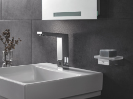 Смеситель для раковины GROHE Eurocube E инфракрасный, хром (36440000)