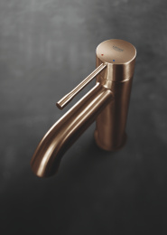 Смеситель для раковины GROHE Essence с донным клапаном, S-size, теплый закат матовый (24171DL1)