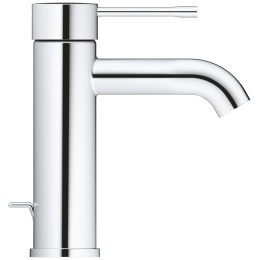 Смеситель для раковины GROHE Essence с донным клапаном, S-size, хром (24171001)
