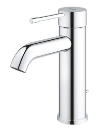 Смеситель для раковины GROHE Essence с донным клапаном, S-size, хром (24171001)