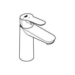 Смеситель для раковины GROHE BauEdge, M-size, хром (23759000)