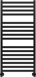 Полотенцесушитель водяной Aquatek Лира П16 500x1100, черный муар AQ KP1610BL