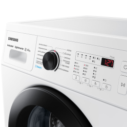 Стиральная машина Samsung Ecobubble WW65AG4S21CELD узкая 6,5 кг, белый