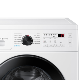 Стиральная машина Samsung Ecobubble WW65AG4S21CELD узкая 6,5 кг, белый