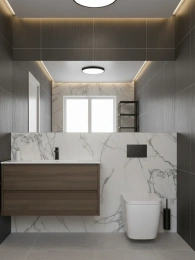 Унитаз подвесной GROHE Clova Ceramic Square, альпин-белый