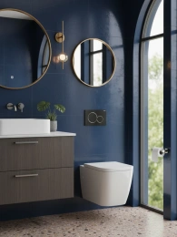 Унитаз подвесной GROHE Clova Ceramic Square, альпин-белый