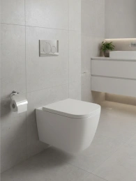 Унитаз подвесной GROHE Clova Ceramic Square, альпин-белый