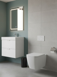 Унитаз подвесной GROHE Clova Ceramic Square, альпин-белый (39908000)