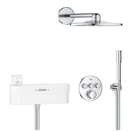 Душевая система GROHE SmartControl Purefoam с термостатом для душа, хром (1058120000)