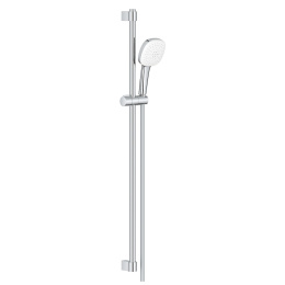 Душевой гарнитур GROHE Tempesta Cube 110, 2 режима струи, душевая штанга 900 мм, 7,4 л/мин, хром (26908003)