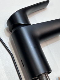 Смеситель для биде GROHE Eurosmart с донным клапаном, S-size, черный матовый (329292433/U1), уцененный товар