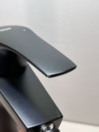 Смеситель для биде GROHE Eurosmart с донным клапаном, S-size, черный матовый (329292433/U1), уцененный товар