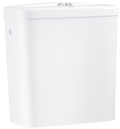 Унитаз напольный GROHE Bau Ceramic с бачком и сиденьем c микролифтом, альпин-белый (NW0079)