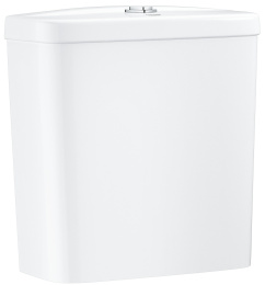 Унитаз напольный GROHE Bau Ceramic с бачком и сиденьем c микролифтом, альпин-белый (NW0080)