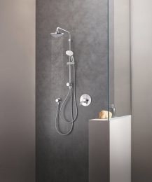 Душевая система GROHE Tempesta System 210 с переключателем потоков, хром (26381001)