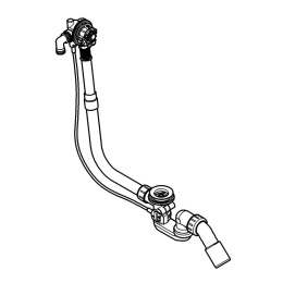 Наливной, сливной и переливной гарнитур GROHE Talentofill для анатомических ванн, встраиваемая часть, (28991000)