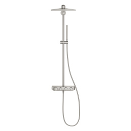 Душевая система GROHE Euphoria SmartControl System 310 Cube с термостатом для душа, суперсталь (26508DC0)