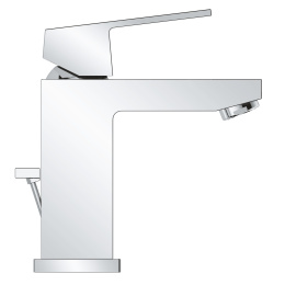 Смеситель для раковины GROHE Eurocube, хром (23127000)