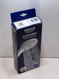 Ручной душ GROHE Euphoria 110 Massage, 3 режима, хром (27221000/U1), уцененный товар