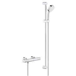 Термостат для душа GROHE Grohtherm 800 Cosmopolitan с душевым гарнитуром, хром (34769000)