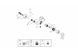 Готовый комплект для гигиенического душа GROHE Start QuickFix, хром (NW0069)