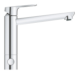 Смеситель для кухни GROHE BauLoop с запорным вентилем, хром (31713000)