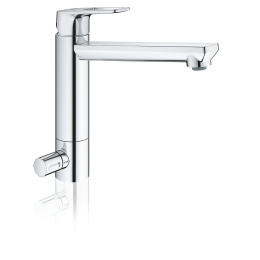 Смеситель для кухни GROHE BauLoop с запорным вентилем, хром (31713000)