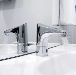 Смеситель для раковины GROHE Europlus E инфракрасный, хром (36015001)