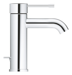 Смеситель для раковины GROHE Essence с донным клапаном, S-Size, хром (24180001)