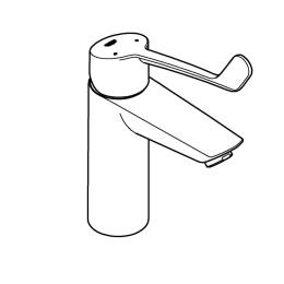 Смеситель для раковины GROHE Eurosmart, M-size, хром (23983003)