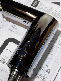 Смеситель для раковины GROHE BauCosmopolitan E инфракрасный, хром (36451000/UA), уцененный товар