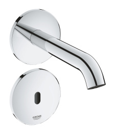 Внешняя часть крана для раковины GROHE Essence E инфракрасный, без функции смешивания, питание от сети 230V, хром (36447000)