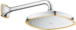 Верхний душ GROHE Rainshower Grandera, 1 режим, хром/золото (27974IG0)