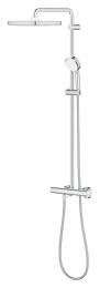 Душевая система GROHE Tempesta Cosmopolitan System 250 Cube с термостатом для душа, хром (26689000)