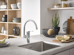 Смеситель для кухни GROHE Eurosmart, хром (33202003/U), уцененный товар