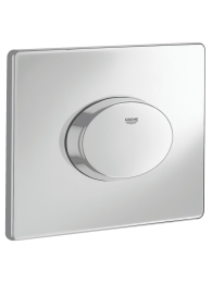 Панель смыва для унитаза GROHE Skate Air для горизонтального монтажа с 1 режимом смыва, матовый хром (38565P00)