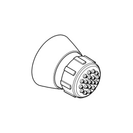 Боковой душ GROHE Relexa Plus 50, 2 режима, хром (28286000)