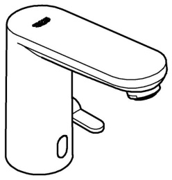 Смеситель для раковины GROHE Eurosmart Cosmopolitan E инфракрасный, M-size, хром (36325002)