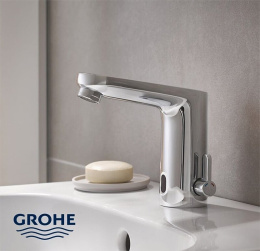 Смеситель для раковины GROHE Eurosmart Cosmopolitan E инфракрасный, M-size, хром (36325002)
