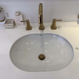 Раковина под столешницу GROHE Eurosmart, 55 см, альпин-белый (3971100H)